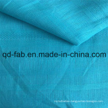 Blue Jacquard Cloth Linen Fabric (QF16-2473)